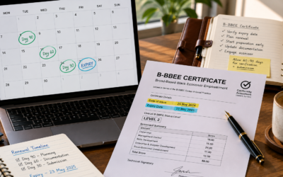 B-BBEE Certificate Validity: The Complete Guide to Avoid Procurement Gaps (2026 Guide)
