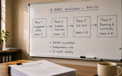 B-BBEE Verification Process: The Complete Guide to Win SANAS Outcomes (2026 Guide)