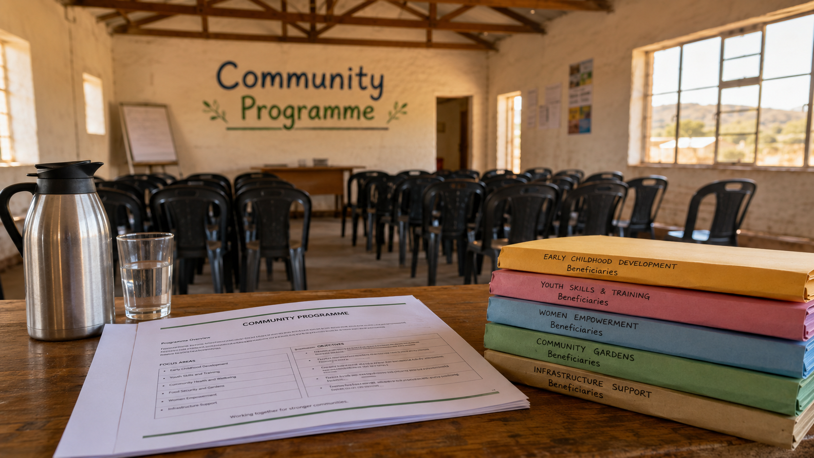 community-programme-environment socio-economic development SED B-BBEE — environmental view of community investment programme setting