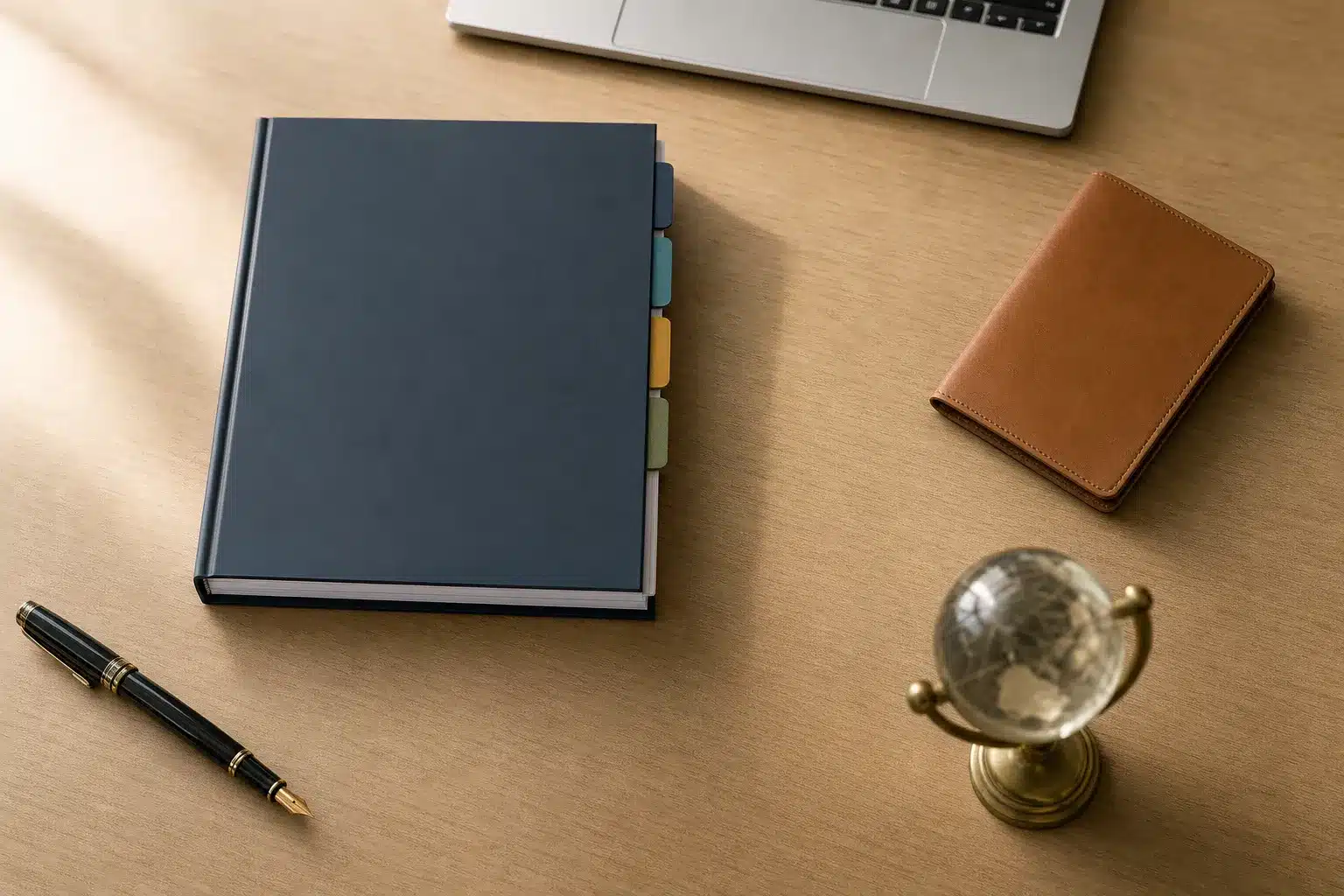 b-bbee equity equivalents B-BBEE equity equivalents: a tabbed bound proposal, document wallet, globe paperweight and fountain pen on a desk