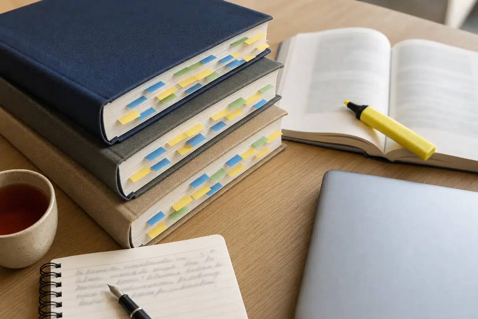 amended b-bbee codes Amended B-BBEE Codes reference: stacked bound volumes with coloured index tabs, a highlighter and a notebook on a desk